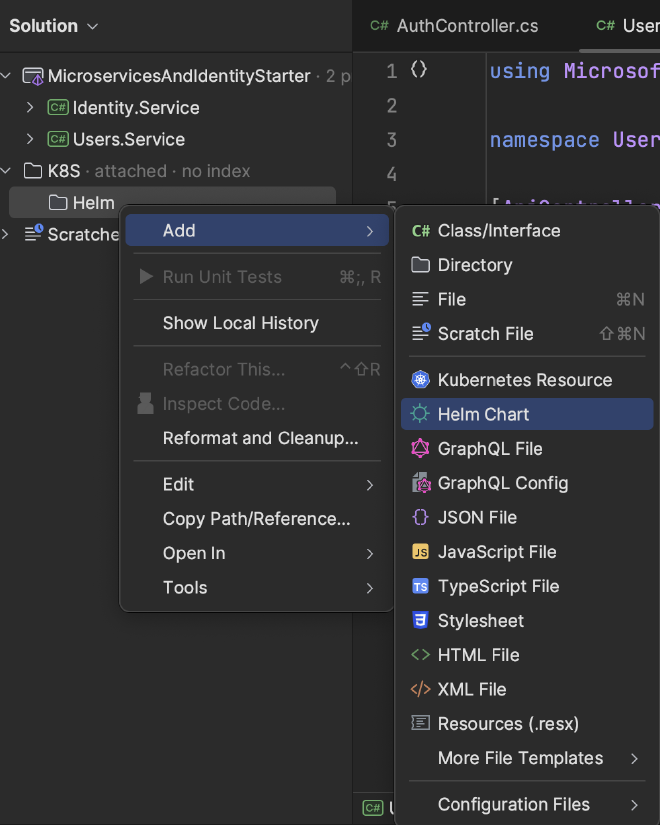 Add Helm Chart