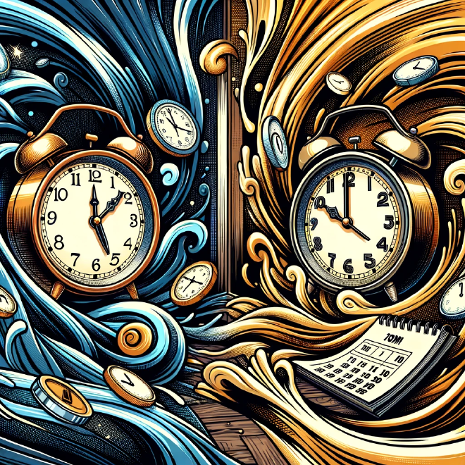 Two clocks